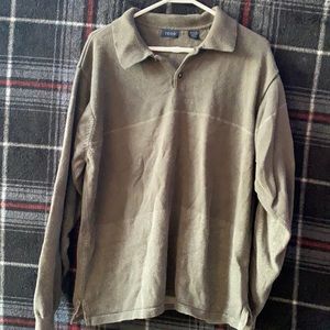 Vintage large men’s button collar shirt